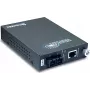 TRENDnet TFC-110S60 100 Mbps yksimuotokuitu-mediakonvertteri (SC, 60 km)