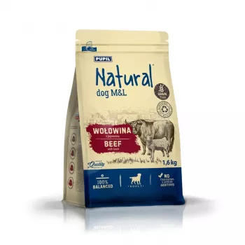 NATURAL nauta lampaalla M&L kuivaruoka koirille 1,6kg