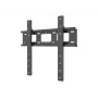 HI-ND MOUNTS WM1200-0101-02 lukittava raskaan sarjan terässeinäteline 43-55 tuuman litteille näytöille, VESA 200x200 - 400x400, 50 kg