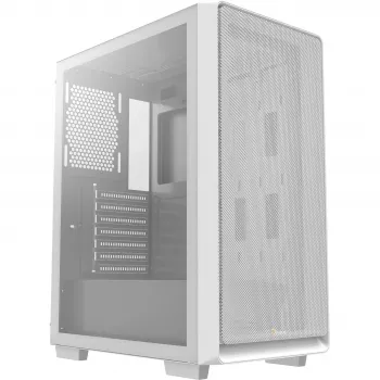Ocypus Gamma C60 valkoinen PC-kotelo karkaistusta lasista, Mid-Tower