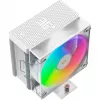 OCYPUS Gamma A40 ARGB Digital matala CPU-jäähdytin - valkoinen, 100 mm