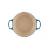 Le Creuset Signature pyöreä valurautapata, 26 cm, 5,3 L, Marseille sininen