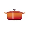 LE CREUSET valurauta pyöreä pata 34cm 12L oranssi
