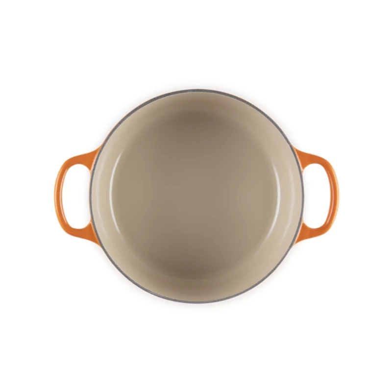 LE CREUSET valurauta pyöreä pata 34cm 12L oranssi