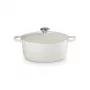 LE CREUSET pyöreä pata emaloidusta valuraudasta 34cm 12L kerma