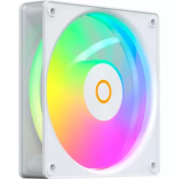 OCYPUS Gamma F12 Elite ARGB valkoinen Reverse 3 kpl pakkaus 120 mm PWM kotelotuulettimia