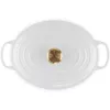 Le Creuset valurautapata soikea 31cm / 6,3L valkoinen
