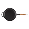 LE CREUSET valurautapaistinpannu puukahvalla Ø28cm matta musta
