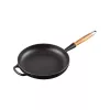 LE CREUSET valurautapaistinpannu puukahvalla Ø28cm matta musta