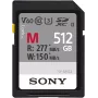 Sony M-Series SDXC 512GB UHS-II muistikortti, C10, U3, V60 (SFM512.SYM)