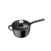 LE CREUSET valurautainen kattila 16cm 1,5L musta