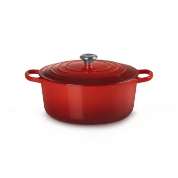 Le Creuset pyöreä valurautainen pata 34cm 12L punainen