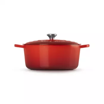Le Creuset pyöreä valurautainen pata 34cm 12L punainen