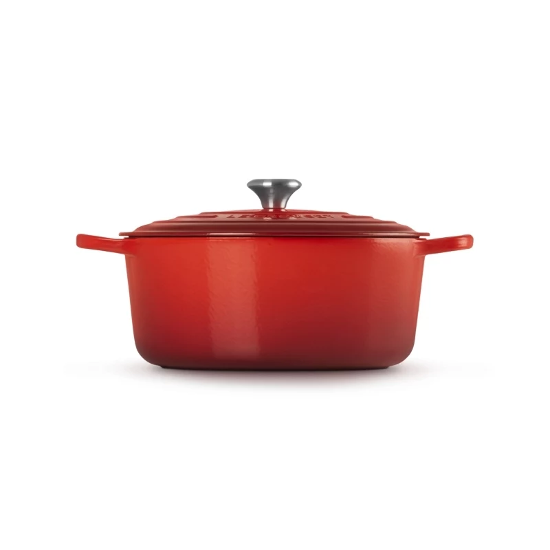 Le Creuset pyöreä valurautainen pata 34cm 12L punainen