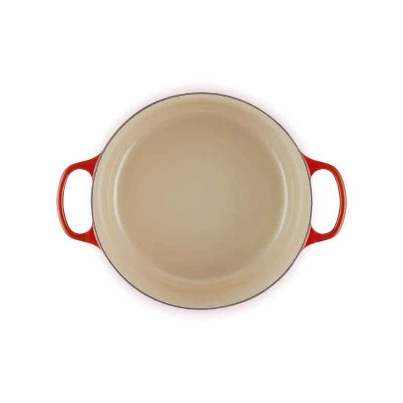 Le Creuset pyöreä valurautainen pata 34cm 12L punainen