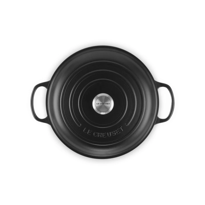 LE CREUSET valurautainen paistinpannu 30cm 3,5L mattamusta