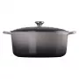 LE CREUSET valurautainen pyöreä pata 34cm 12L harmaa