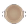 LE CREUSET valurautainen pyöreä pata 34cm 12L harmaa