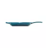 Le Creuset valurautainen neliömäinen grillipannu 26x26 cm sininen