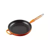 Le Creuset valurautainen paistinpannu puukahvalla 28 cm volcanic oranssi