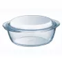 Pyrex Essentials 3L pyöreä lasisäilytysastia kannella, borosilikaattilasi, Ø22 cm