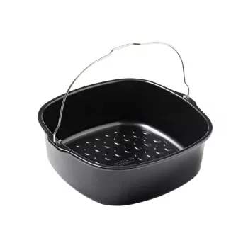 PYREX metallinen leivinpelti kiertoilmakypsentimelle 22x21x7,5 cm