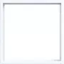 HAGER WAF7073WG välirengas keskilevylle 50 x 50 mm, vaaleanvalkoinen