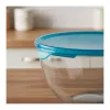 PYREX lasinen sekoituskulho kannella 2,3L Ø21cm