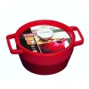 Pyrex valurautakattila 3,6L pyöreä Ø24cm punainen