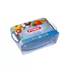 PYREX lasiastia kannella 4,5L suorakaiteen muotoinen Essentials 33x20x14cm