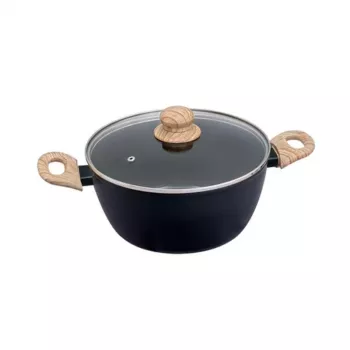 PYREX Cook & Care kattila kannella 24 cm 4,1 L ruostumaton teräs