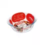PYREX lasiastia kiertoilmakypsentimelle Ø18cm/1L