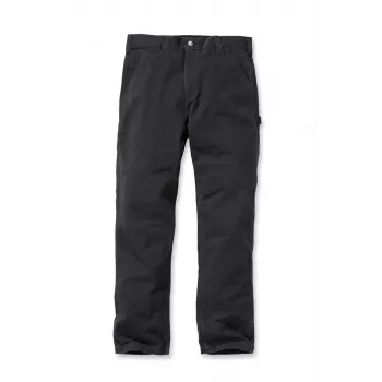 Carhartt Washed Twill Dungaree työhousut musta Relaxed Fit