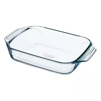 PYREX Let's Share suorakaiteen muotoinen lasinen uunivuoka 35x23cm 3L