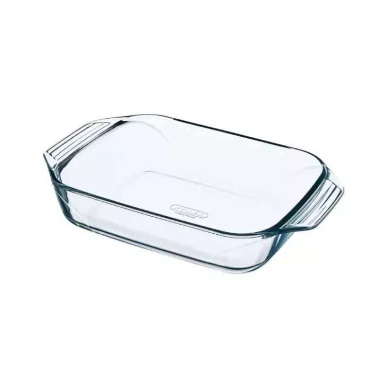 PYREX Let's Share suorakaiteen muotoinen lasinen uunivuoka 35x23cm 3L