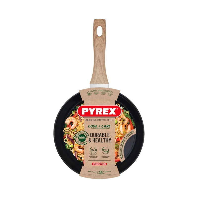 PYREX Cook&Care paistinpannu, 24 cm