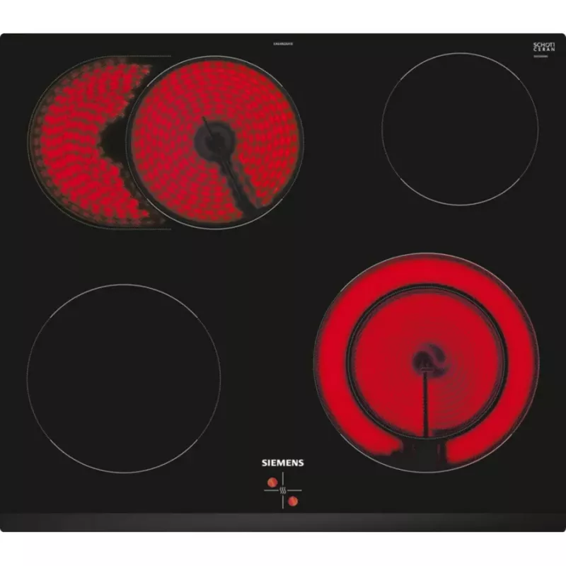 Siemens EQ212KAAB kalusteisiin asennettava uunisetti keraamisella keittotasolla