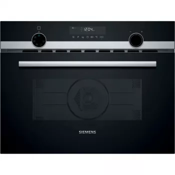 Siemens CM585AGS1 iQ500 kalusteisiin asennettava mikroaaltouuni musta/ruostumaton teräs