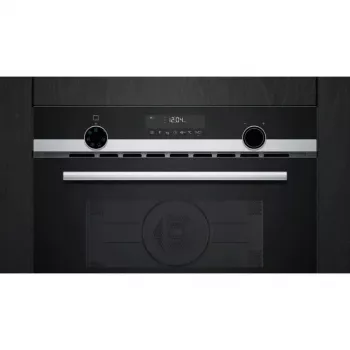Siemens CM585AGS1 iQ500 kalusteisiin asennettava mikroaaltouuni musta/ruostumaton teräs