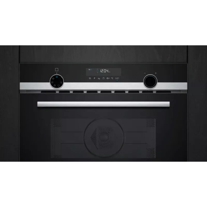 Siemens CM585AGS1 iQ500 kalusteisiin asennettava mikroaaltouuni musta/ruostumaton teräs