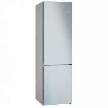 Bosch KGN392LBF Serie 4 vapaasti seisova jää-pakastinyhdistelmä, 203 cm korkeus, energiatehokkuusluokka B, hopea Inox-look