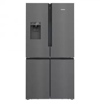 Siemens KF96DPXEA iQ700 French Door Side-by-Side jääkaappi-pakastin vesi- ja jääpalelaitteella, 183 cm, energiatehokkuusluokka E, ruostumaton teräs