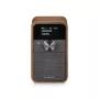 Sangean DDR-8 kannettava DAB+ -radio aidolla pähkinäpuuviilulla
