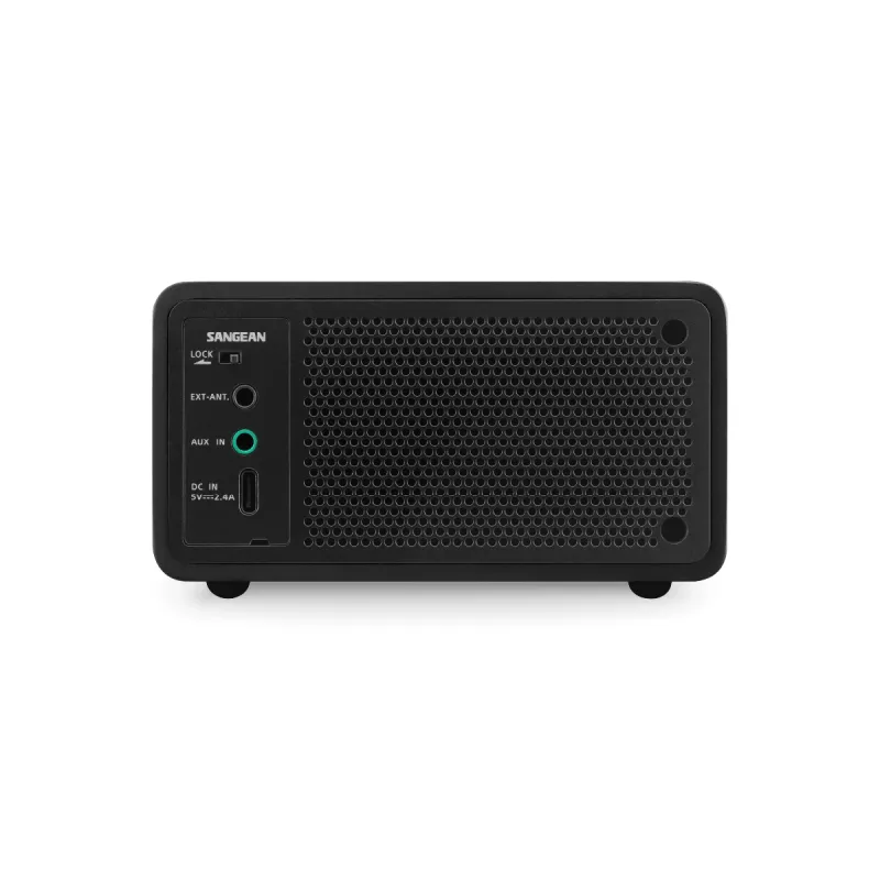Sangean DDR-7X kannettava DAB+ & FM-radio Bluetoothilla, musta