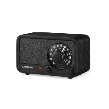 Sangean WR-8 FM-radio massiivipuukotelolla, Midnight Oak