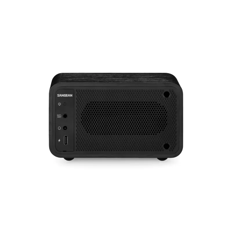 Sangean WR-8 FM-radio massiivipuukotelolla, Midnight Oak