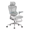 SIHOO DORO C300 Pro Mesh ergonominen toimistotuoli jalkatuella, valkoinen