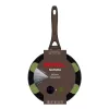 NEWILL Natura 24 cm induktiokasari suojareunalla, ruskea