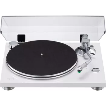 TEAC TN-3B-SE/WH hihnavetoinen levysoitin USB-lähdöllä, valkoinen 250448