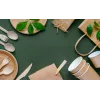 GoGreen kompostoitavat ruokolehdet 20 kpl luonnolliset pillit
